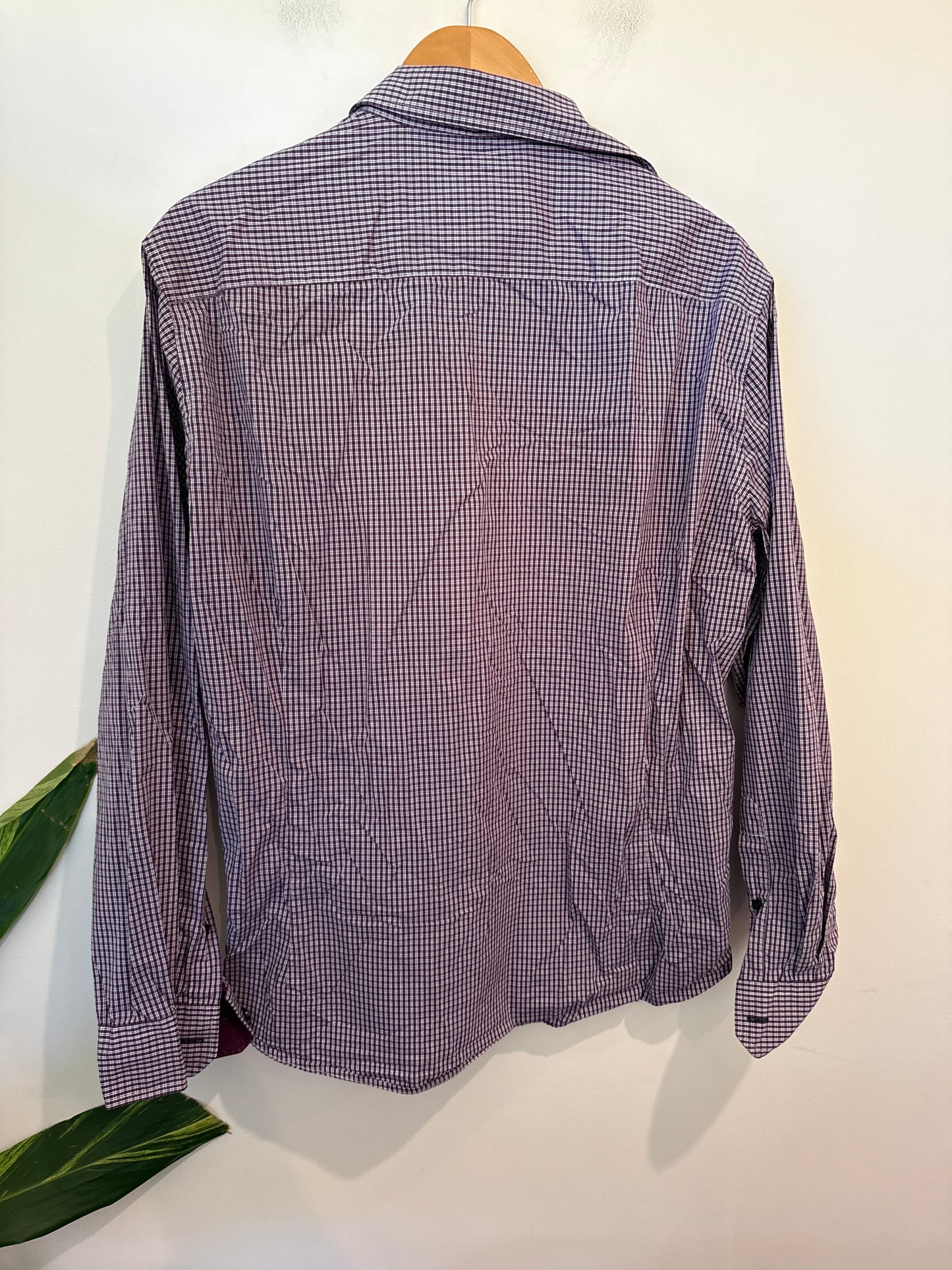 Tarocash Checkered Long-sleeve Shirt Size L