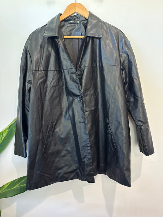 Bran: Shein Faux-leather Jacket Size 38
