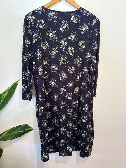 Ruby & Bloom Sleep Floral-print Knit Nightgown Size 18