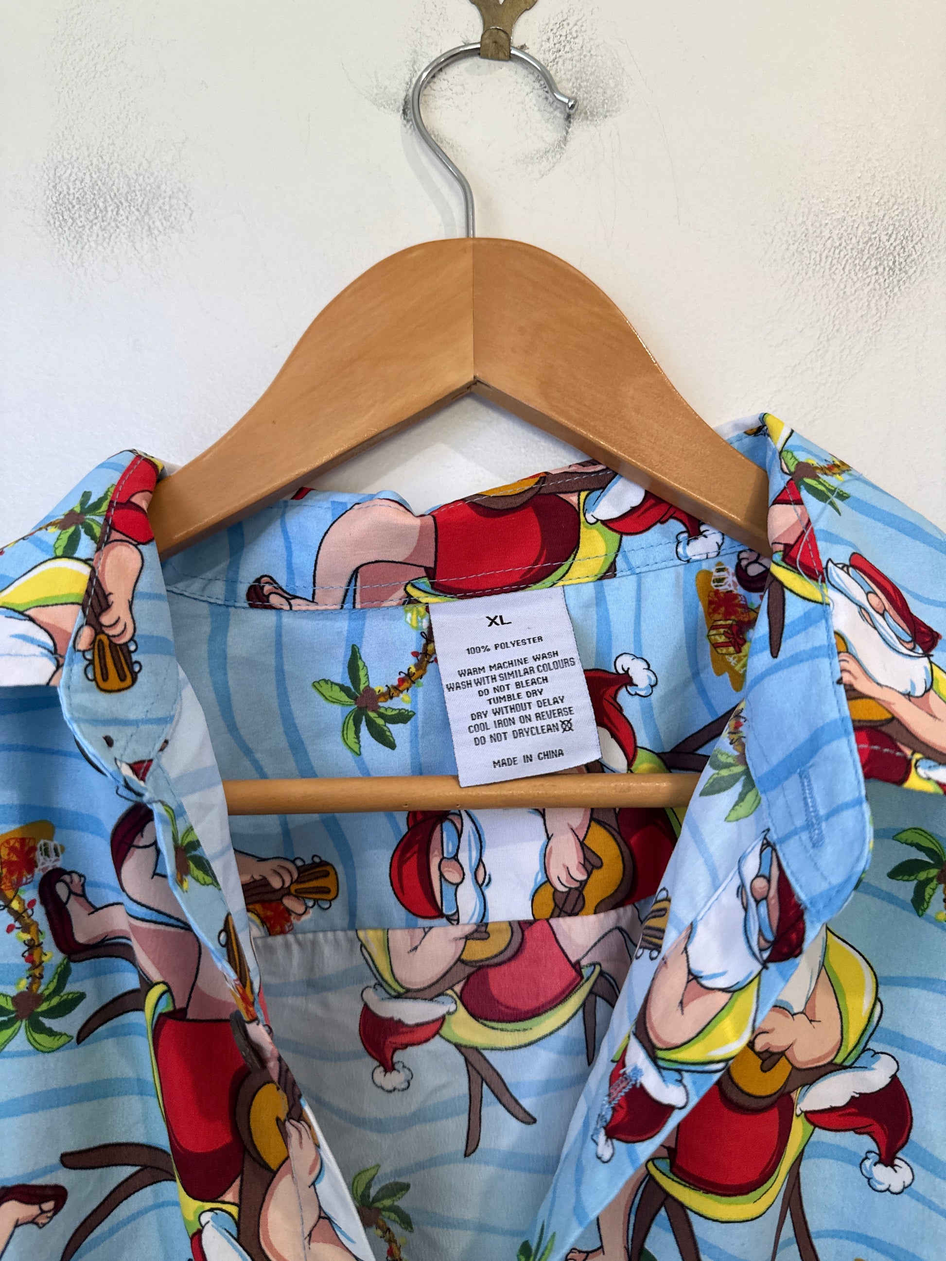 Brand Unknown Tropical Shirt Size XL | U/Arm to U/Arm 62cm