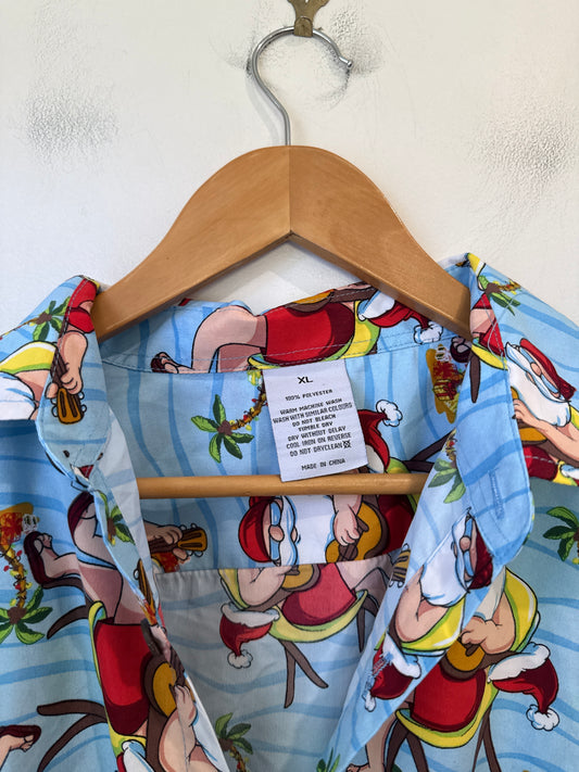 Brand Unknown Tropical Shirt Size XL | U/Arm to U/Arm 62cm