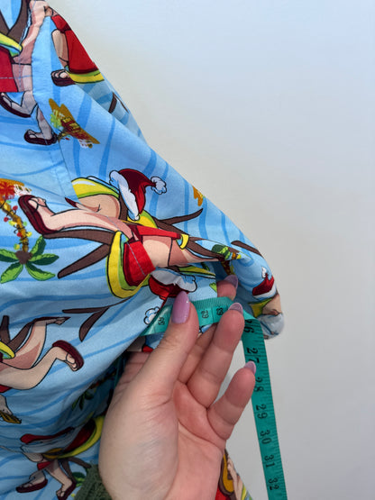 Brand Unknown Tropical Shirt Size XL | U/Arm to U/Arm 62cm