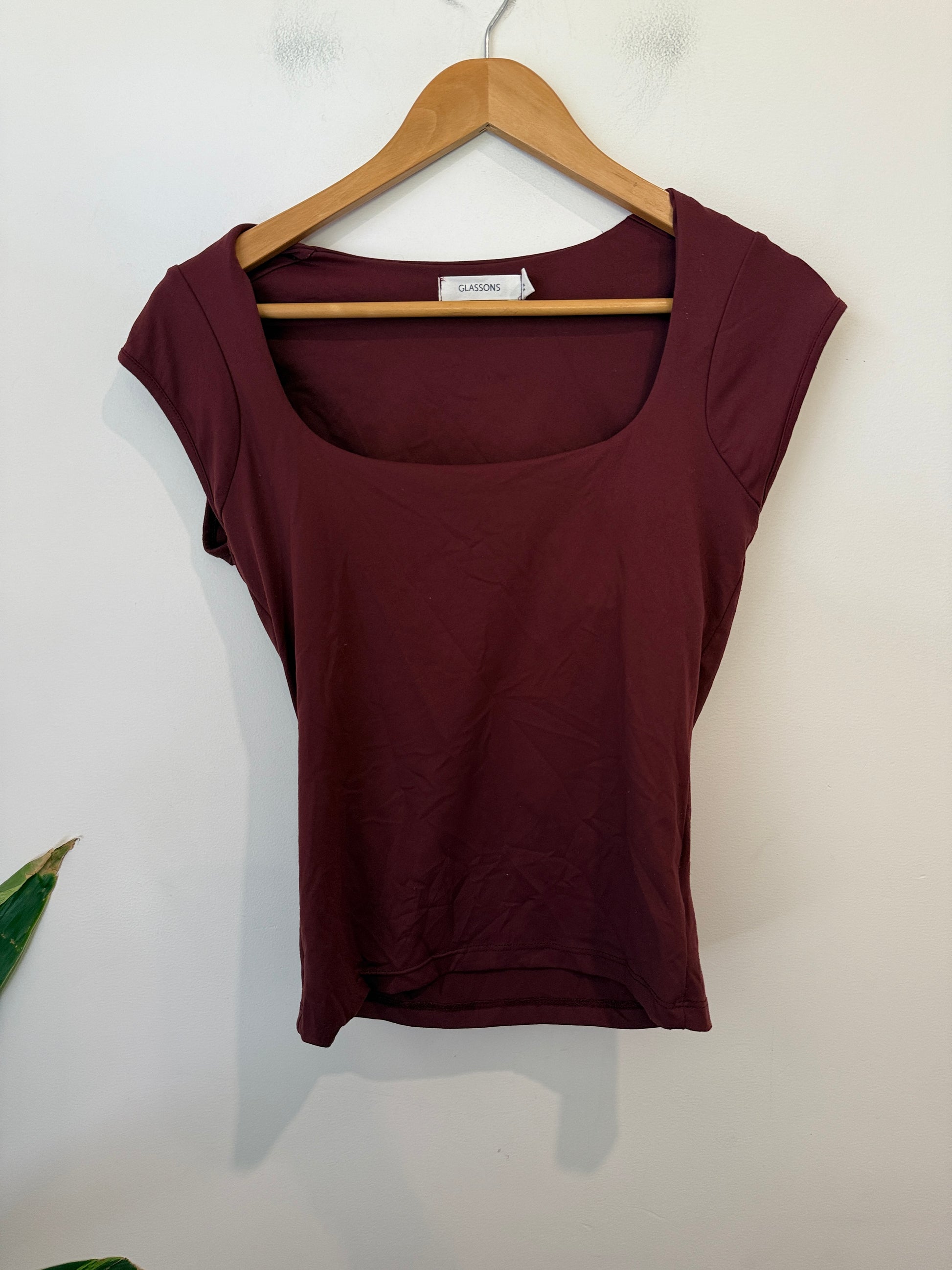 Glassons Square-neck Top Size M