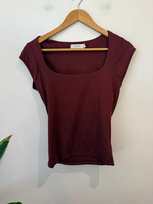 Glassons Square-neck Top Size M