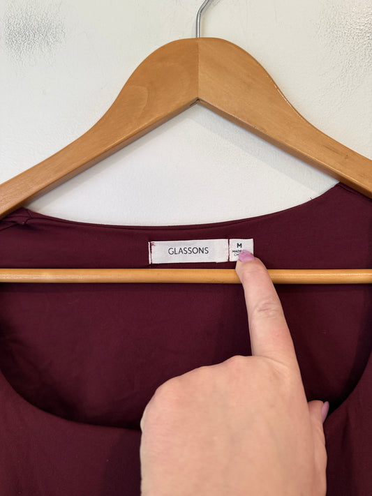 Glassons Square-neck Top Size M