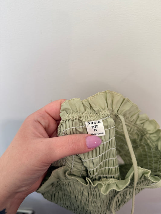Shein Spaghetti-strap Crop Top Size 9Y