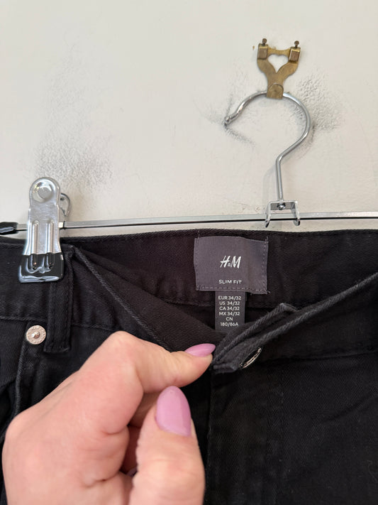 H & M Skinny Jeans Size 34/32
