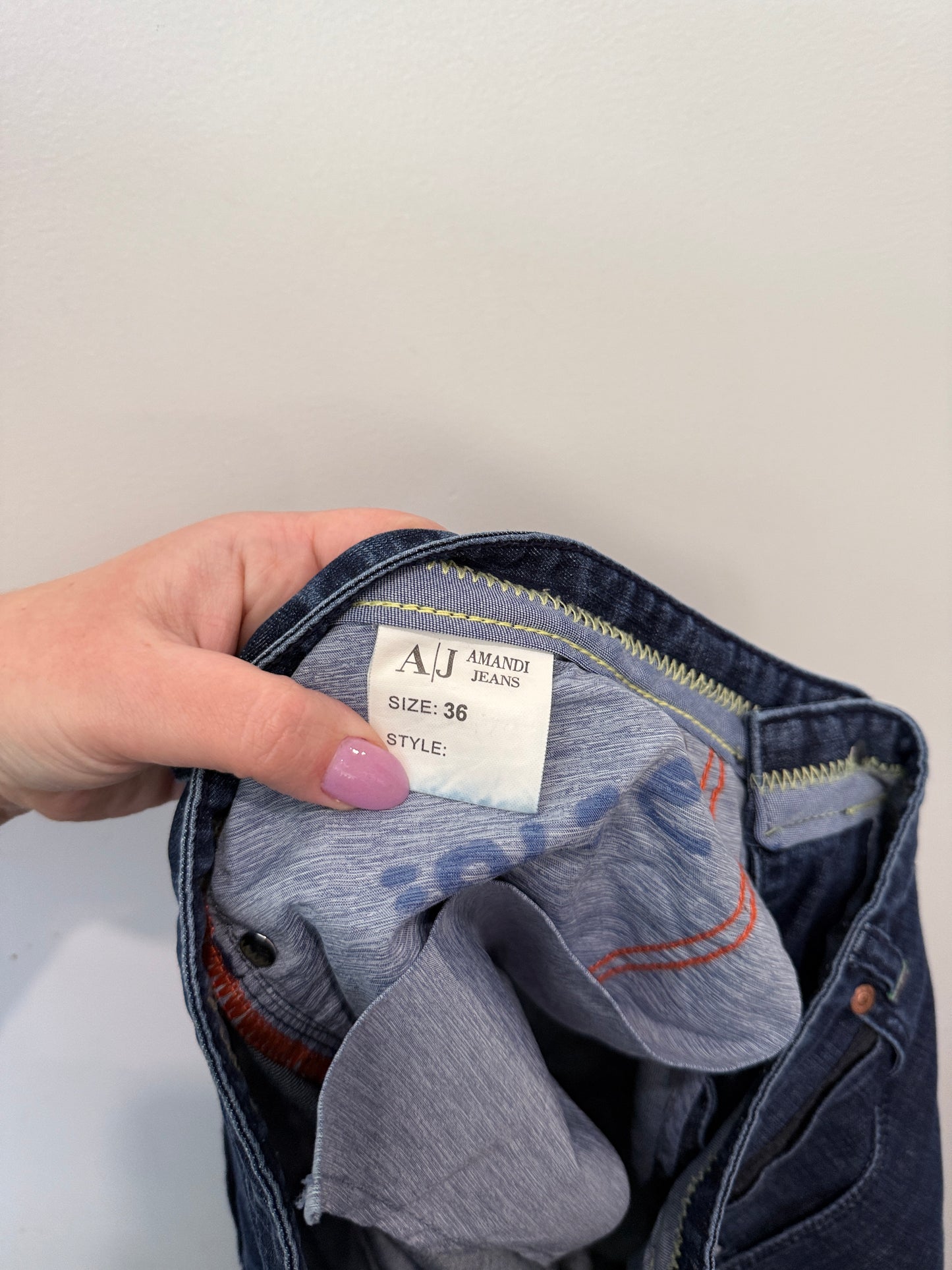 Amanda Jeans Straight-leg Denim Jeans Size 36 | Waist 82cm