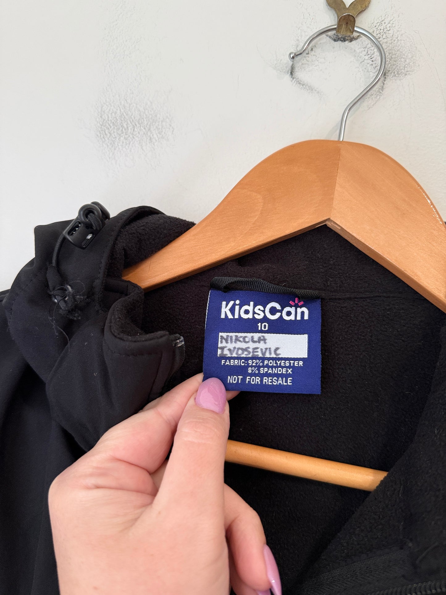 Kidscan Hooded Softshell Jacket Size 10