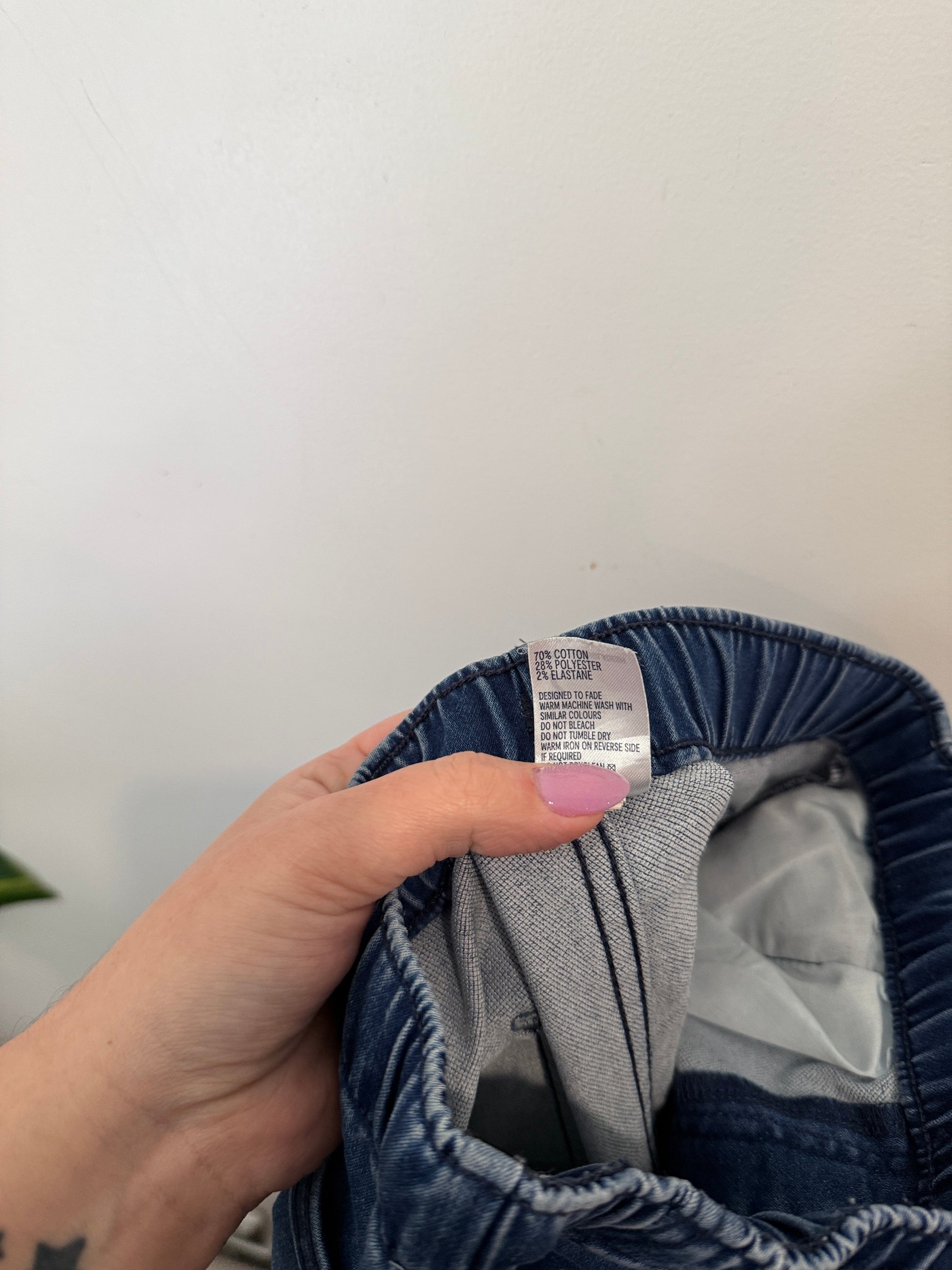 Anko Elastic-waist Jogger Jeans Size 1-9