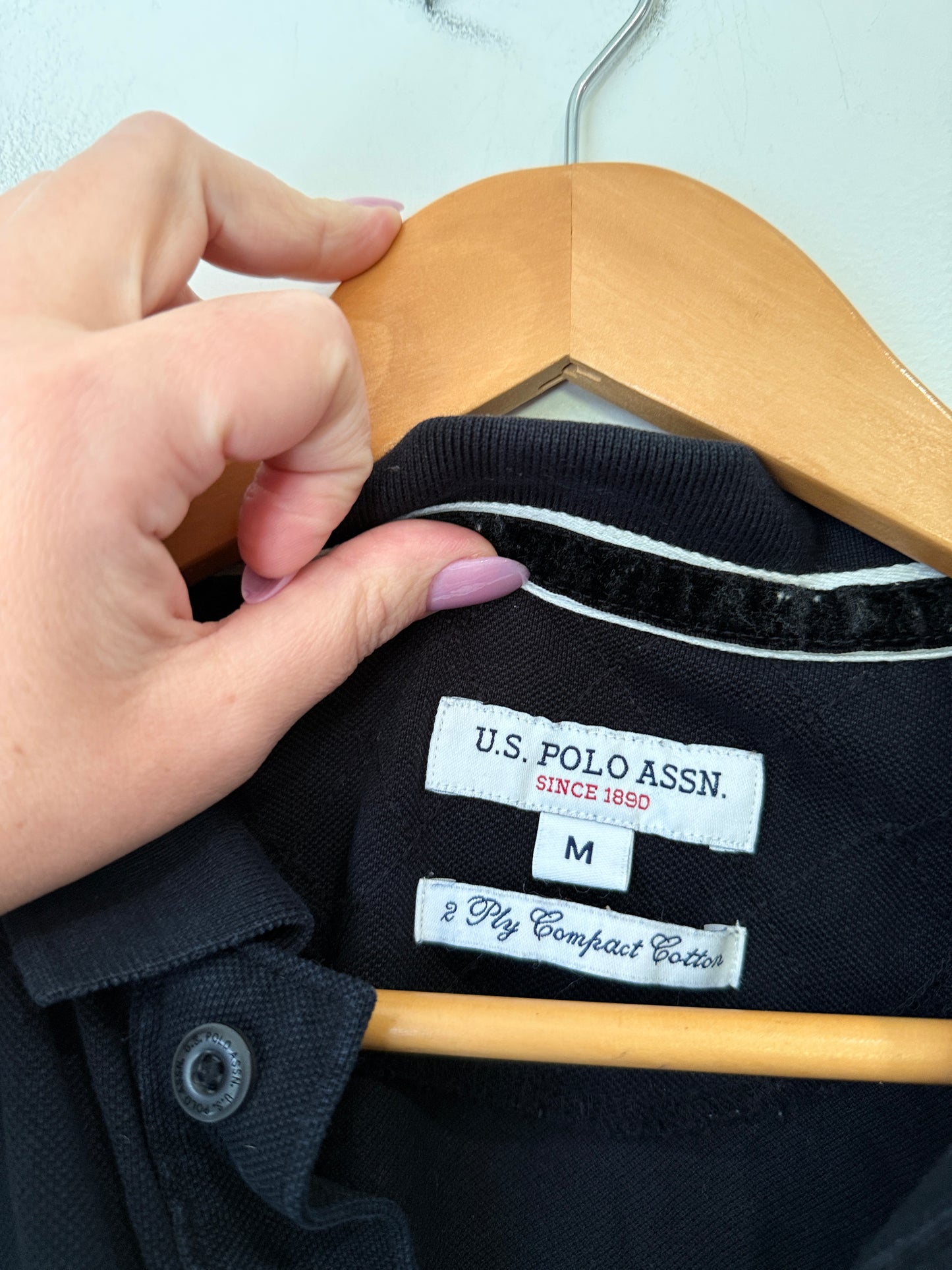 U.S. Polo Assn. Short-sleeve Polo Shirt Size M