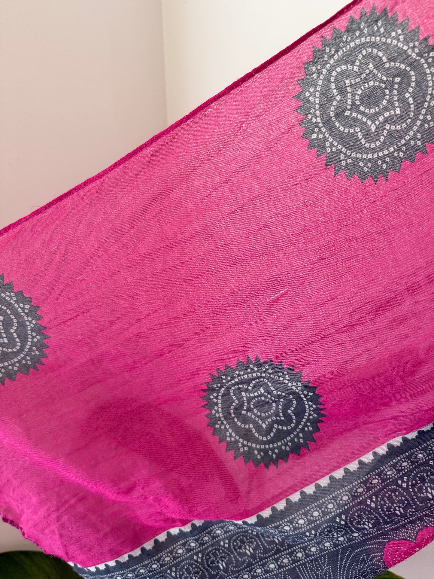 Fuchsia Pink Scarf