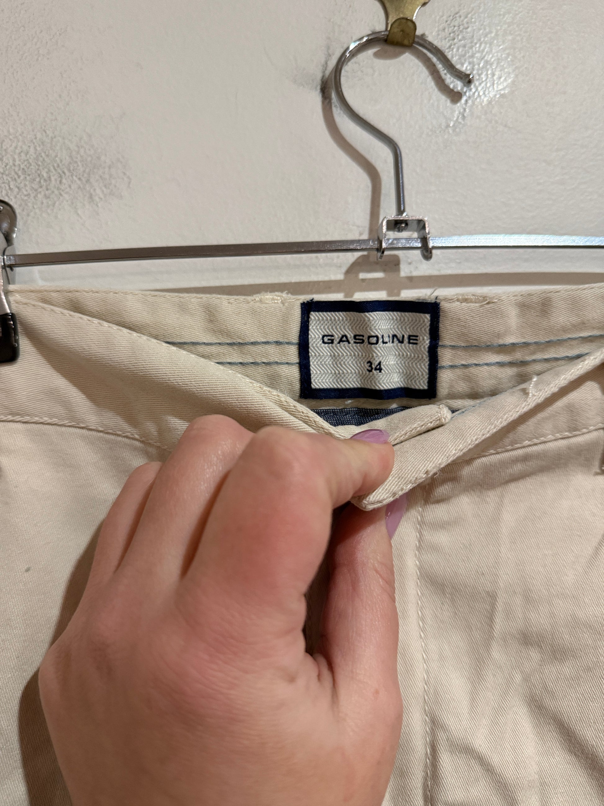 Gasoline Casual Stretch Chinos Size 14
