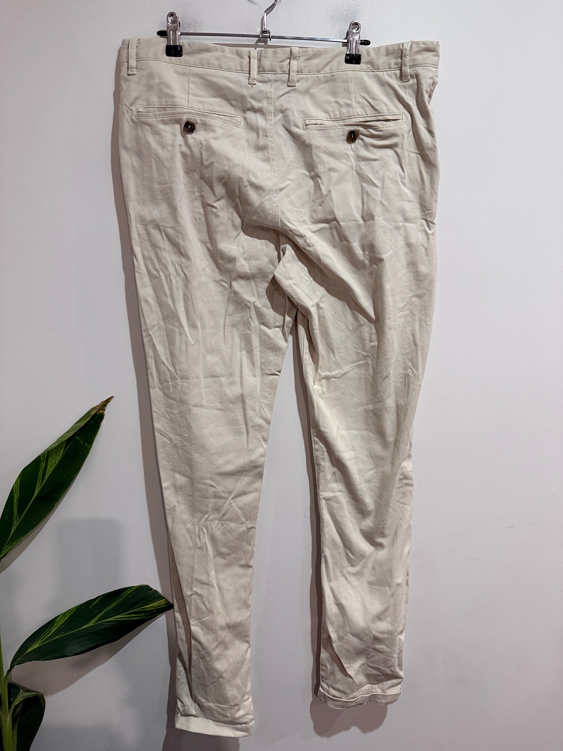 Gasoline Casual Stretch Chinos Size 14
