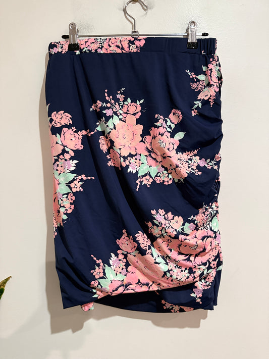Charlo Floral Meow Skirt Size 12