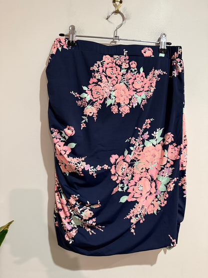 Charlo Floral Meow Skirt Size 12