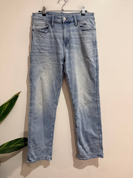 American Eagle Straight Leg Denim Jeans Size Waist 80cm