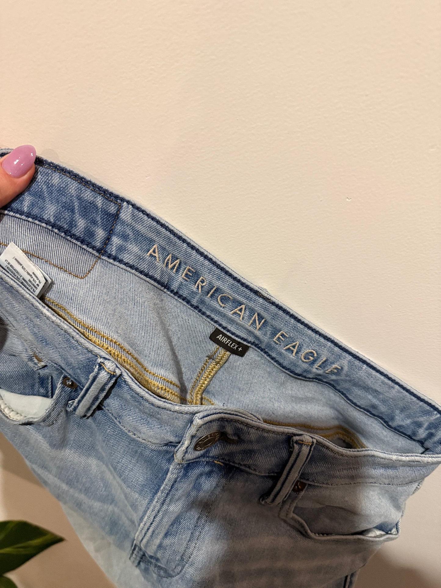 American Eagle Straight Leg Denim Jeans Size Waist 80cm