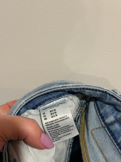 American Eagle Straight Leg Denim Jeans Size Waist 80cm