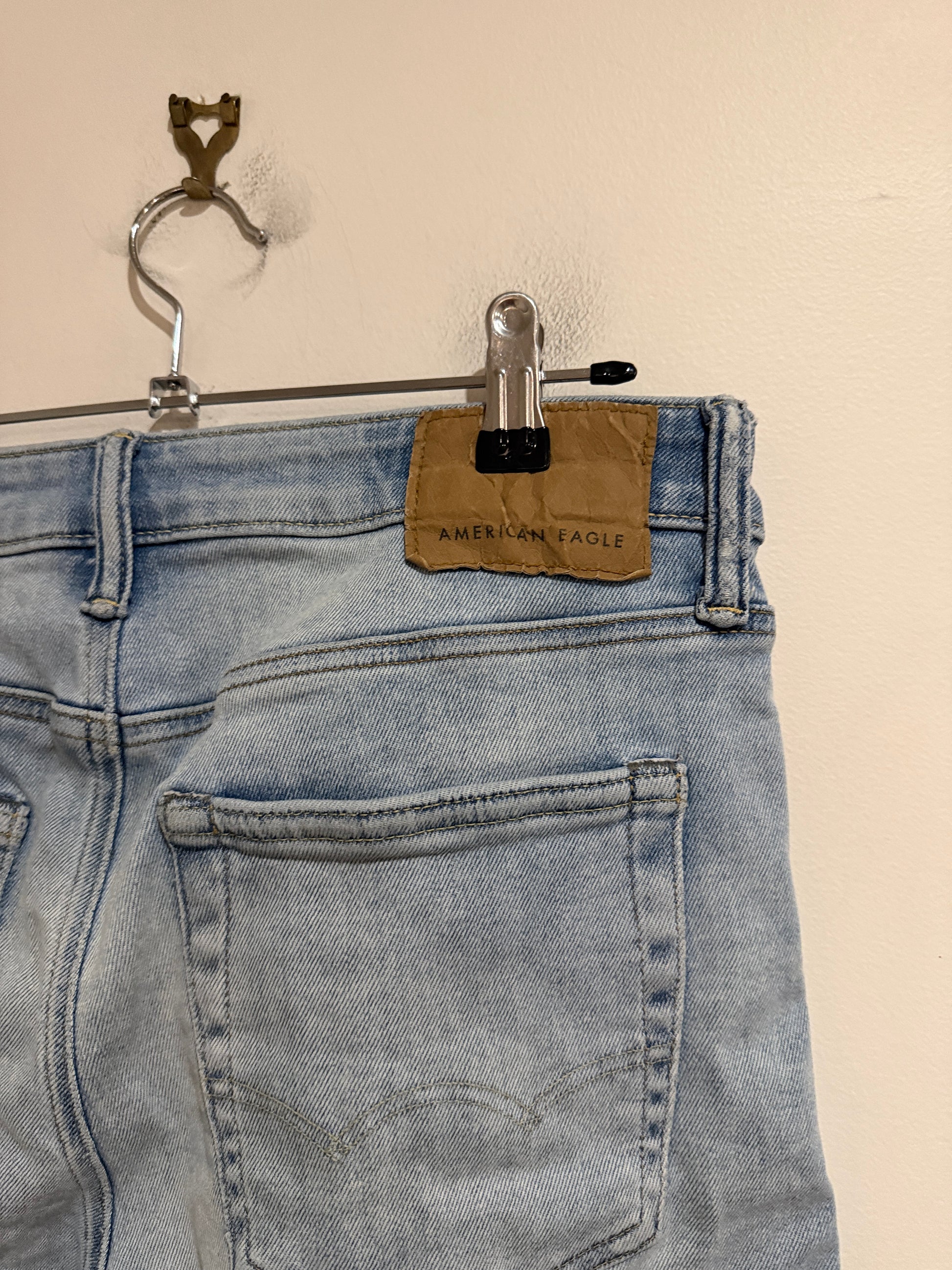 American Eagle Straight Leg Denim Jeans Size Waist 80cm