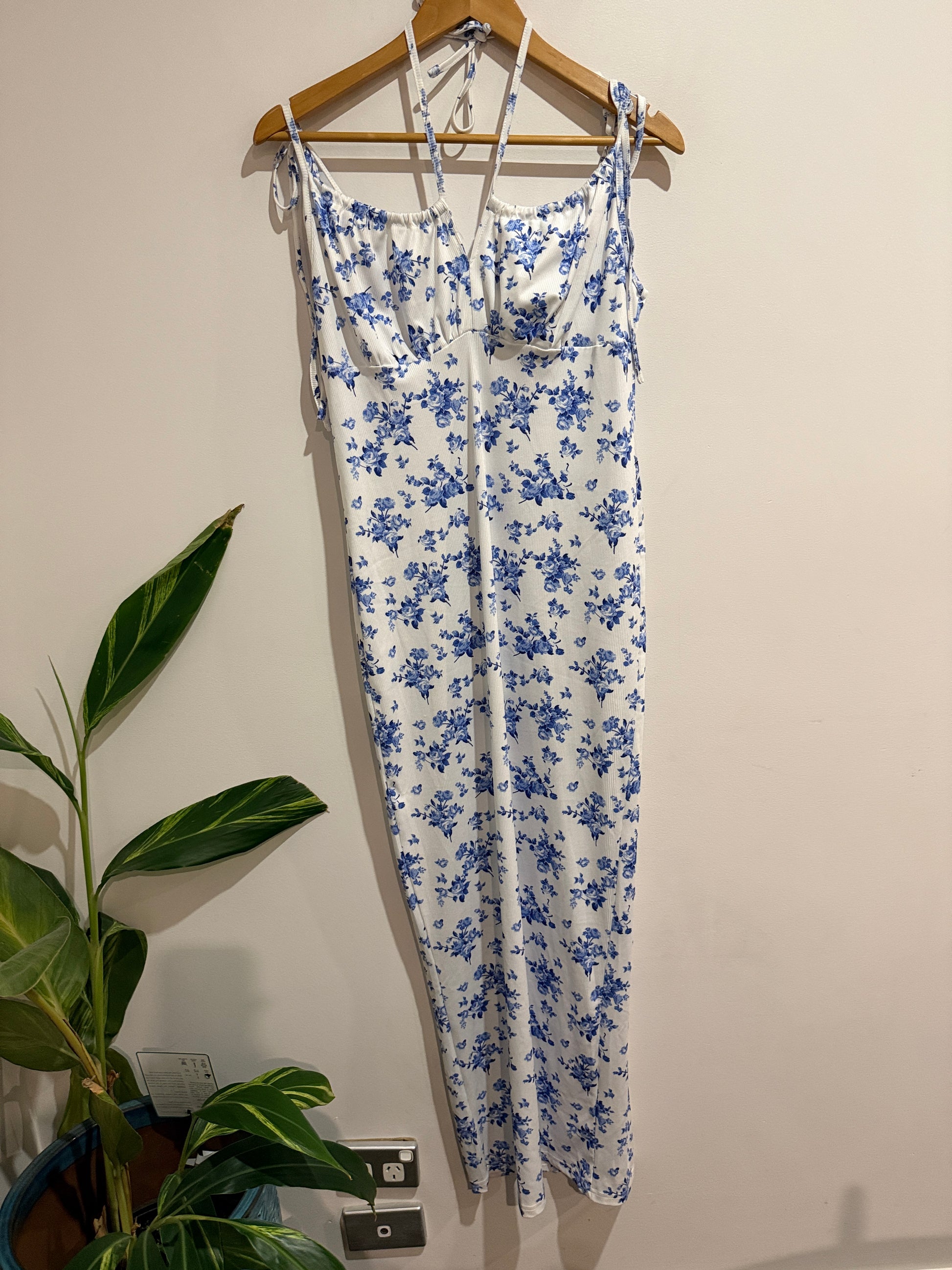 Shein Curve Ditsy Floral Print Dress Size 0XL