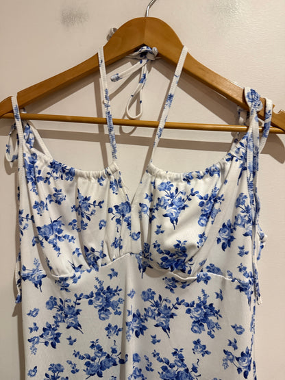 Shein Curve Ditsy Floral Print Dress Size 0XL