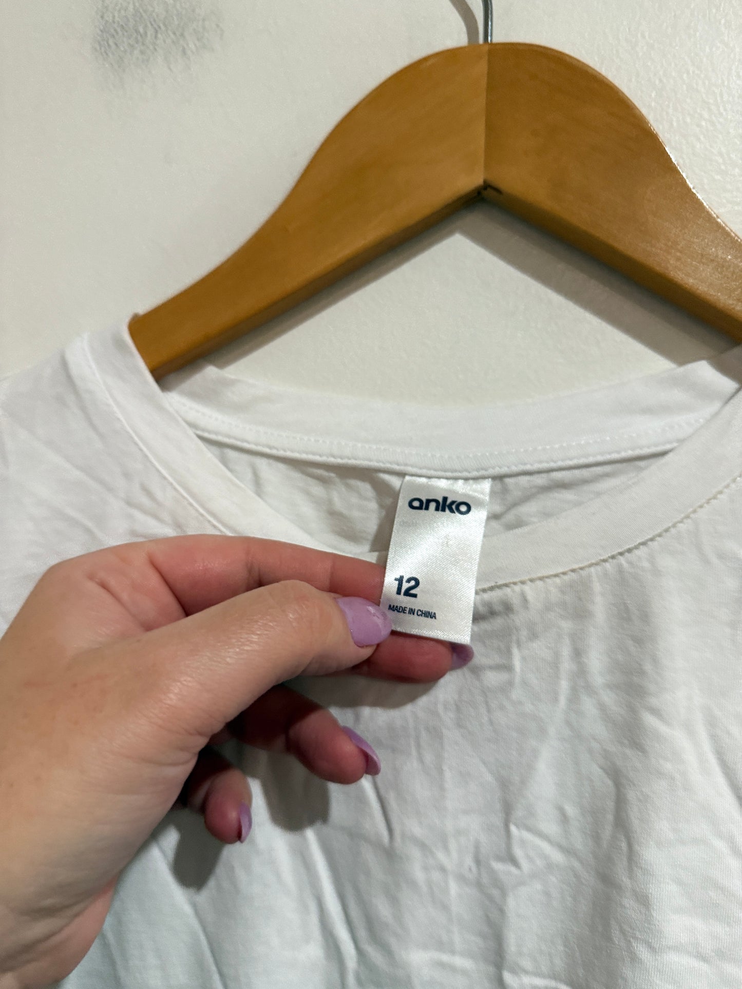 Anko Relaxed-fit Tee Size 12