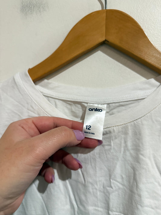 Anko Relaxed-fit Tee Size 12