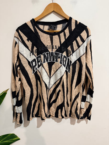 P.E Nation Long Sleeve Top Size XS/TP