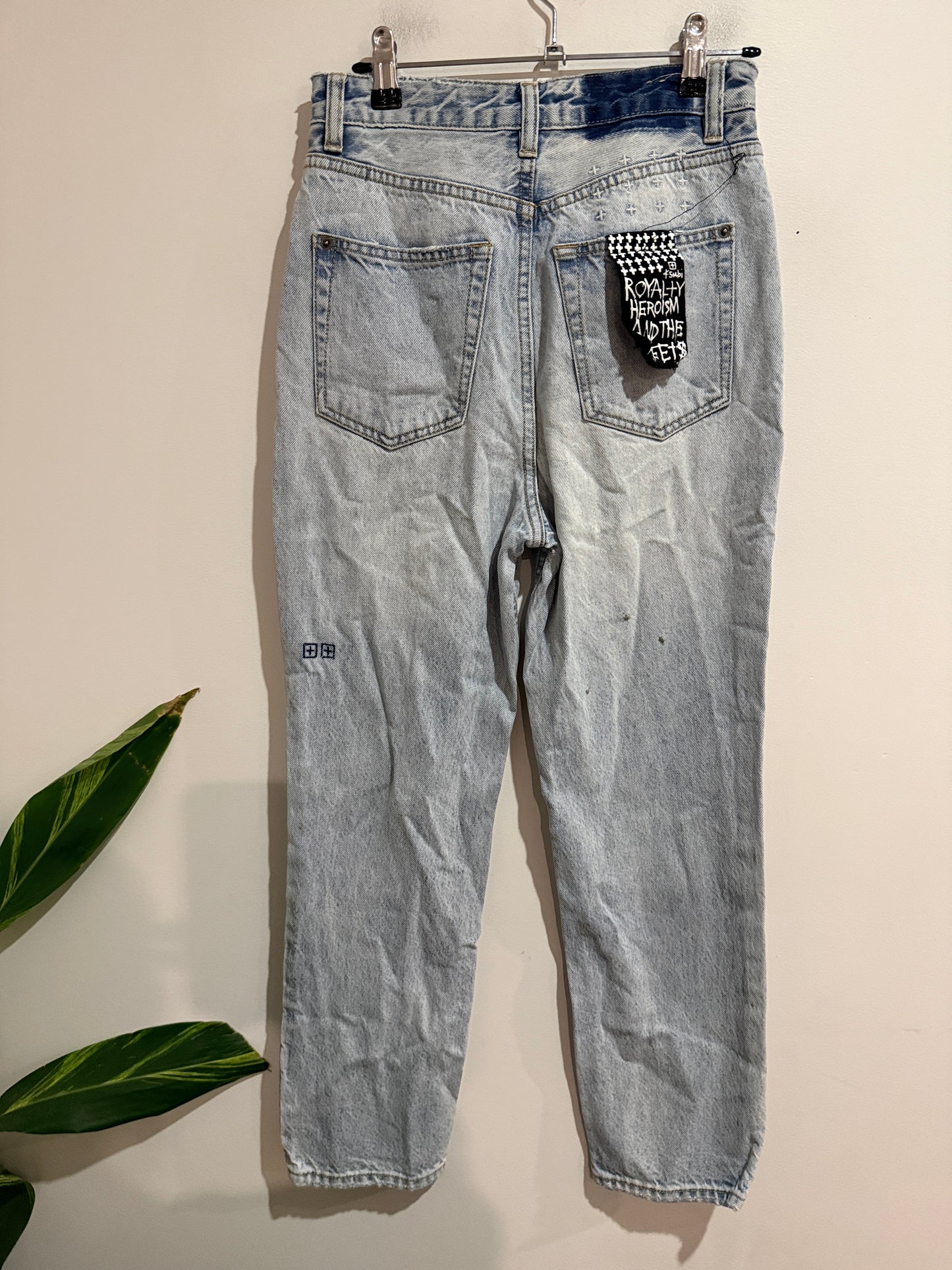 Ksubi Straight-leg Jeans Size Waist 25"