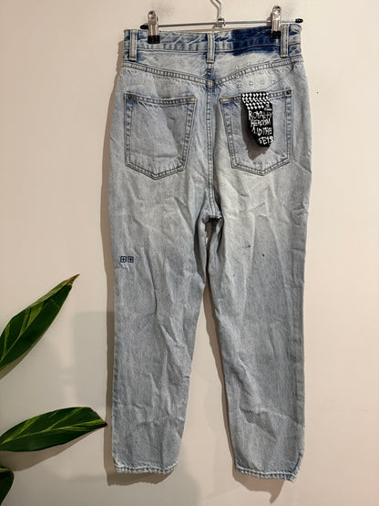 Ksubi Straight-leg Jeans Size Waist 25"