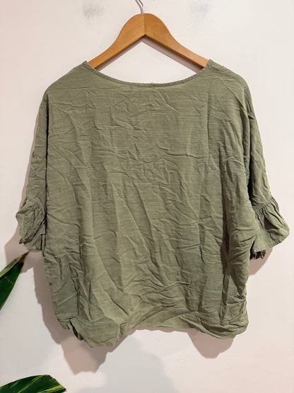 Whistle Tiered Ruffle Sleeves Stop Size 14
