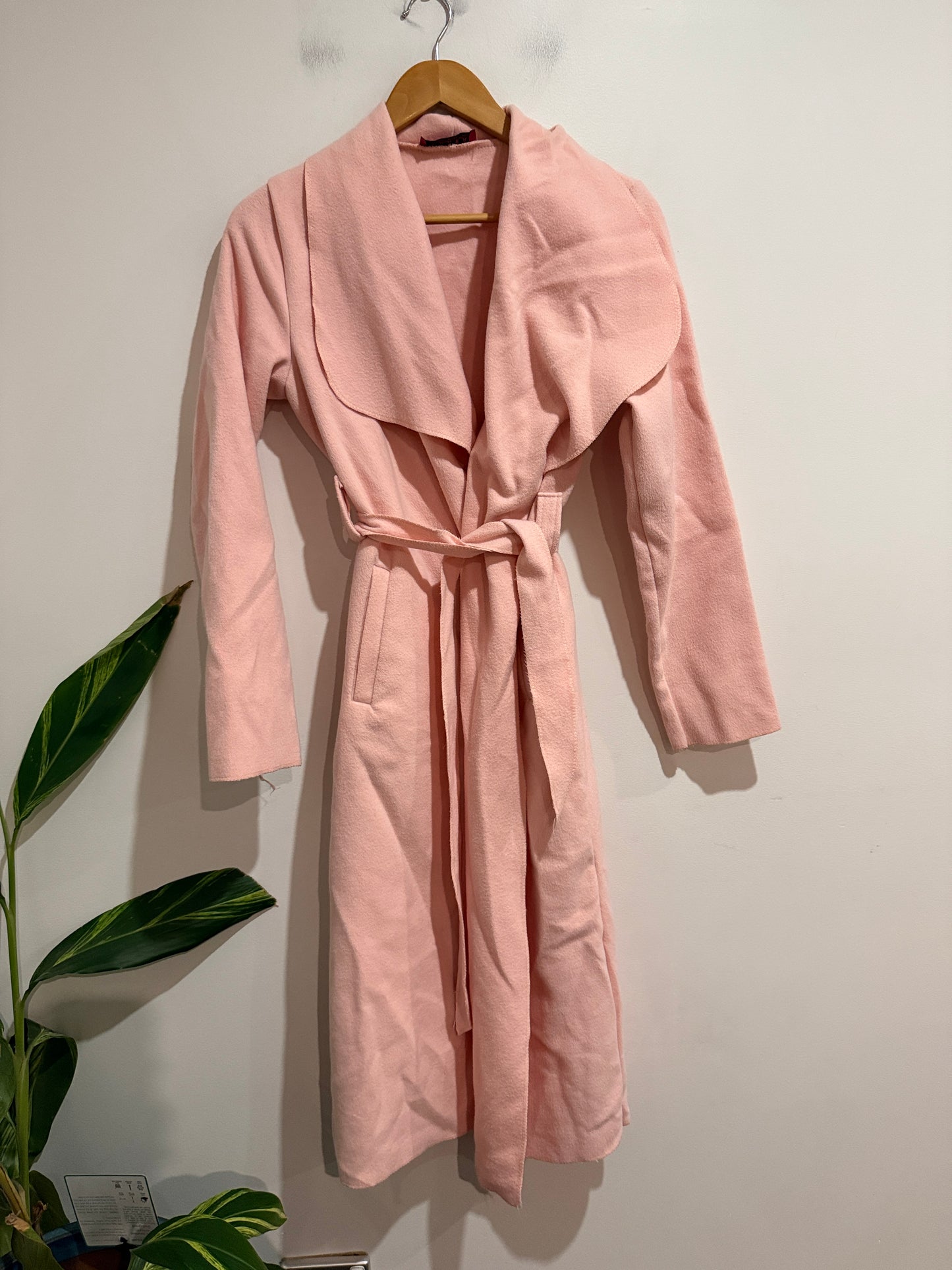Boohoo U/Arm to U/Arm 46cm Wrap Coat