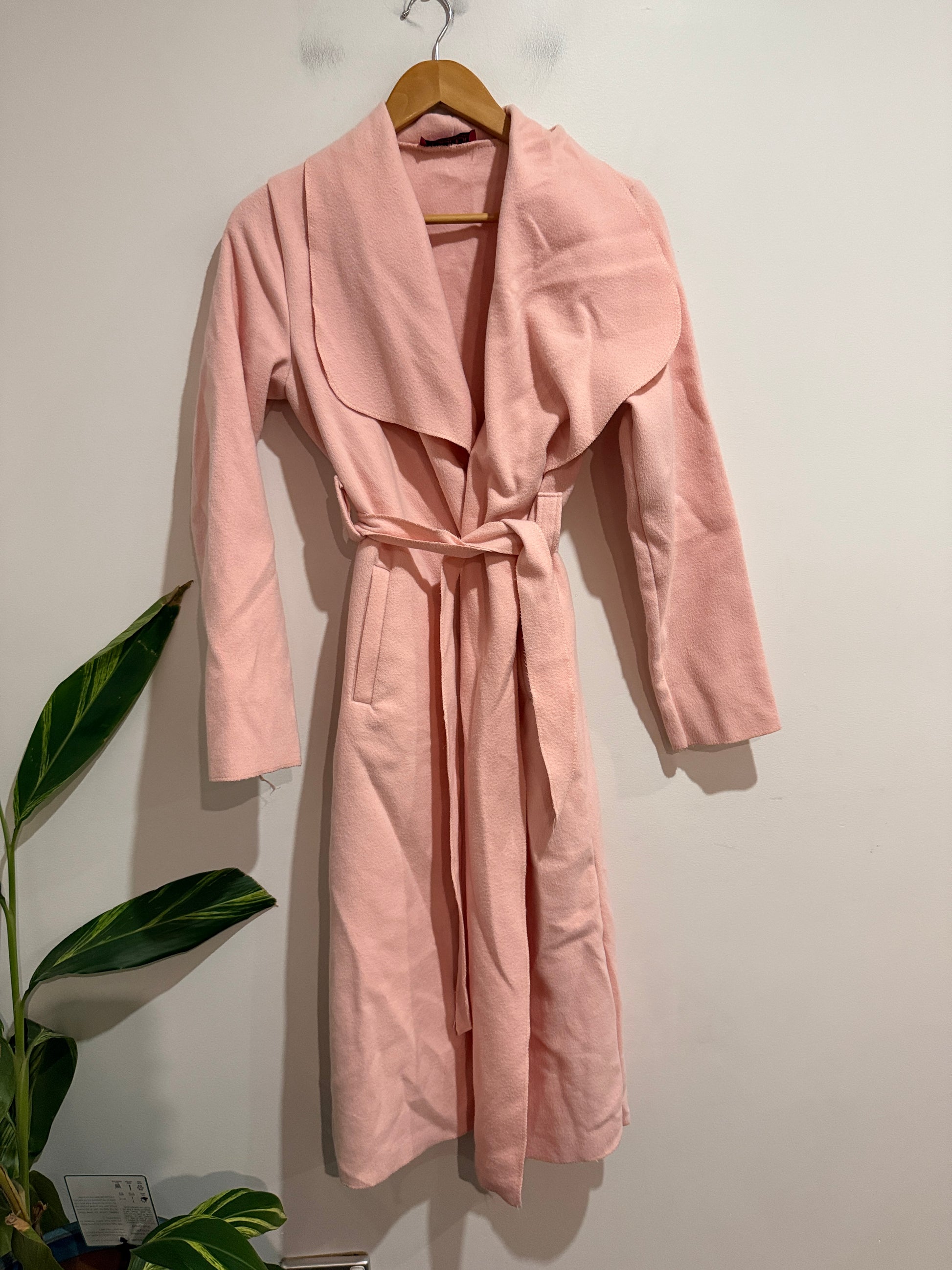 Boohoo U/Arm to U/Arm 46cm Wrap Coat