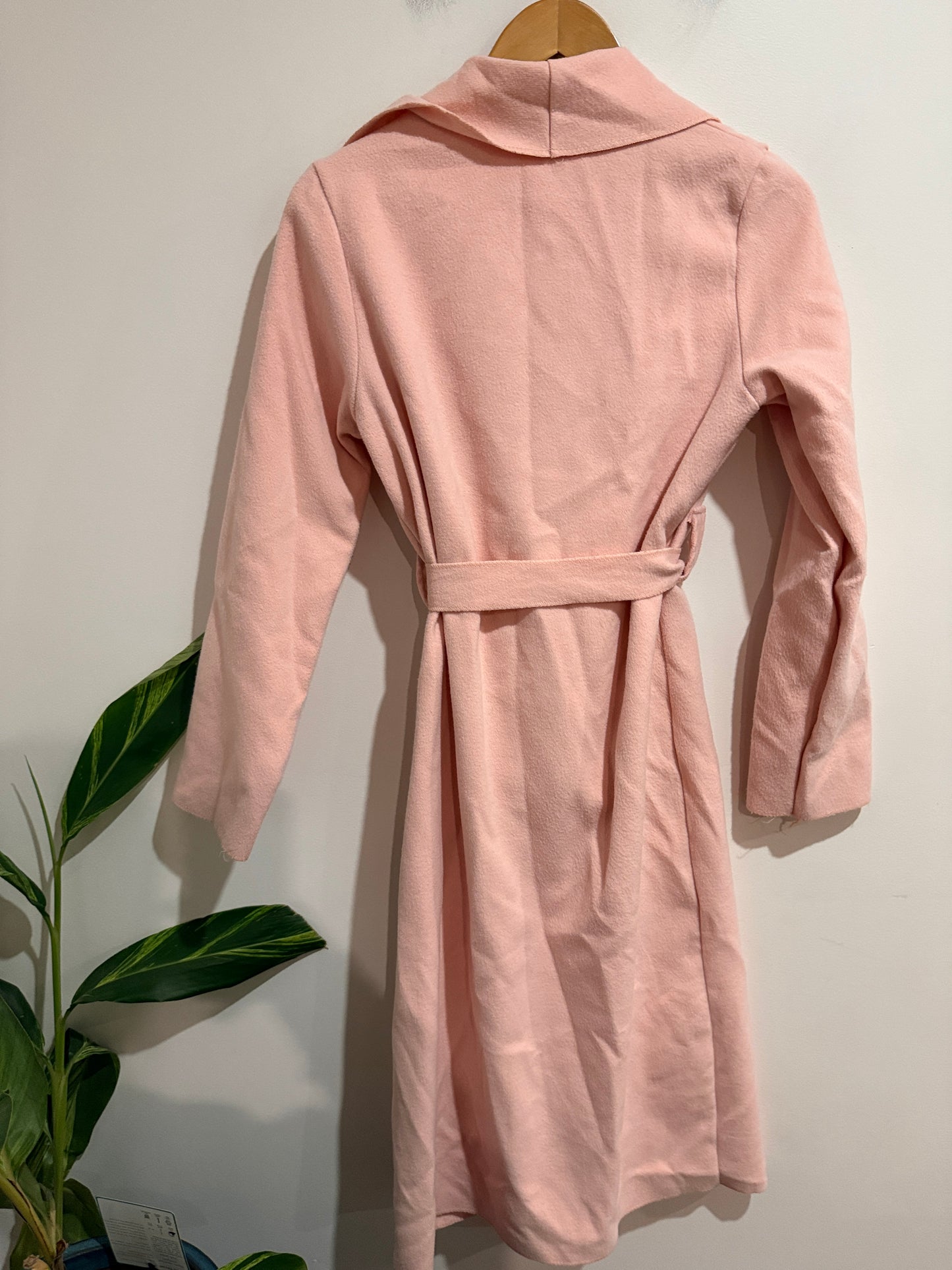 Boohoo U/Arm to U/Arm 46cm Wrap Coat