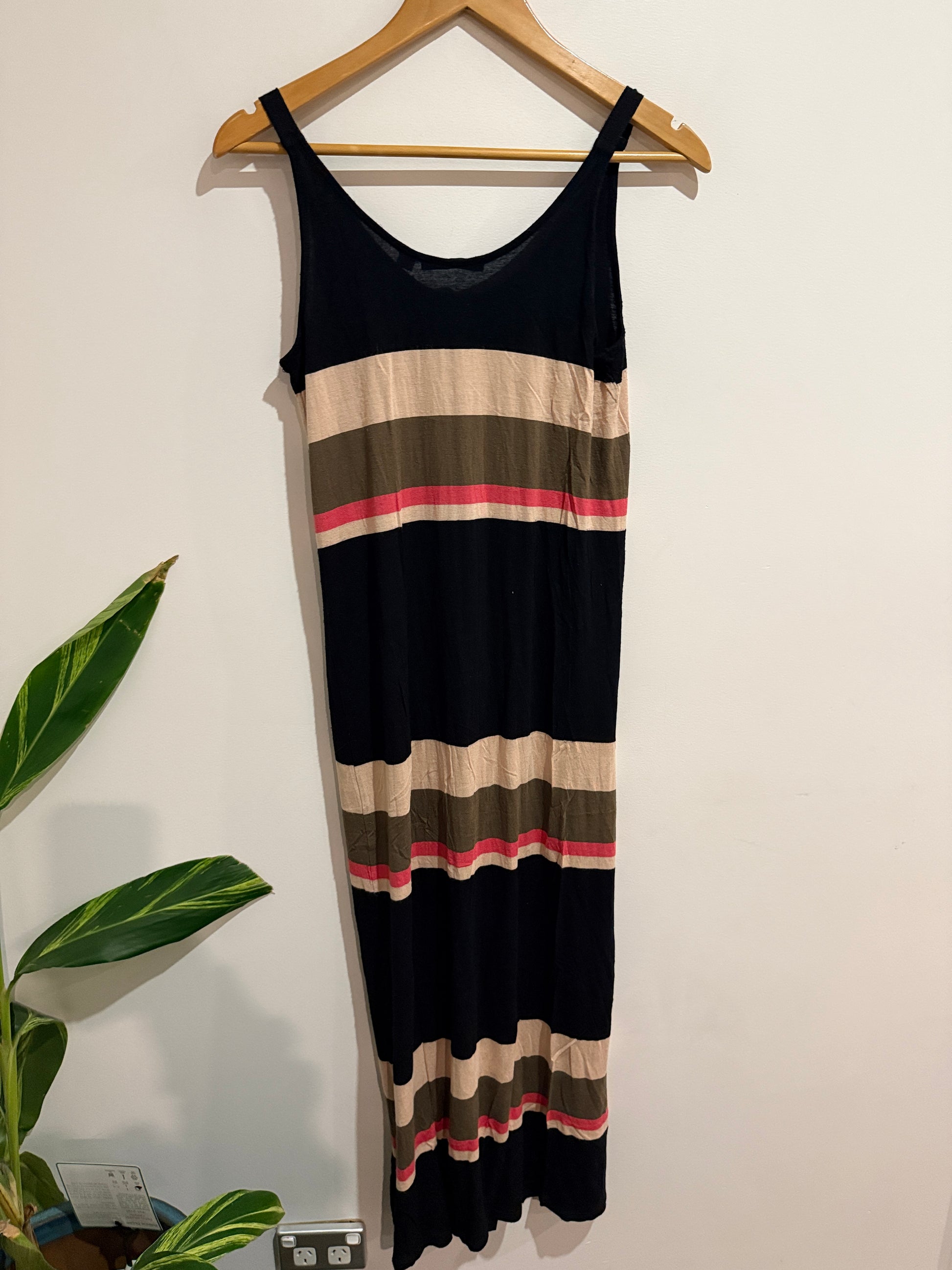 Country Road Size M Striped Sleeveless Dress