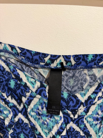 Brand Unknown Size M Viscose Diamond Print Romper