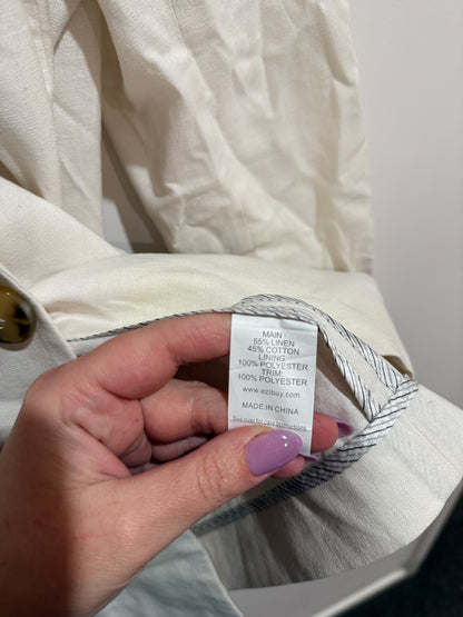 Emerge Size 16 Linen Blend Blazer