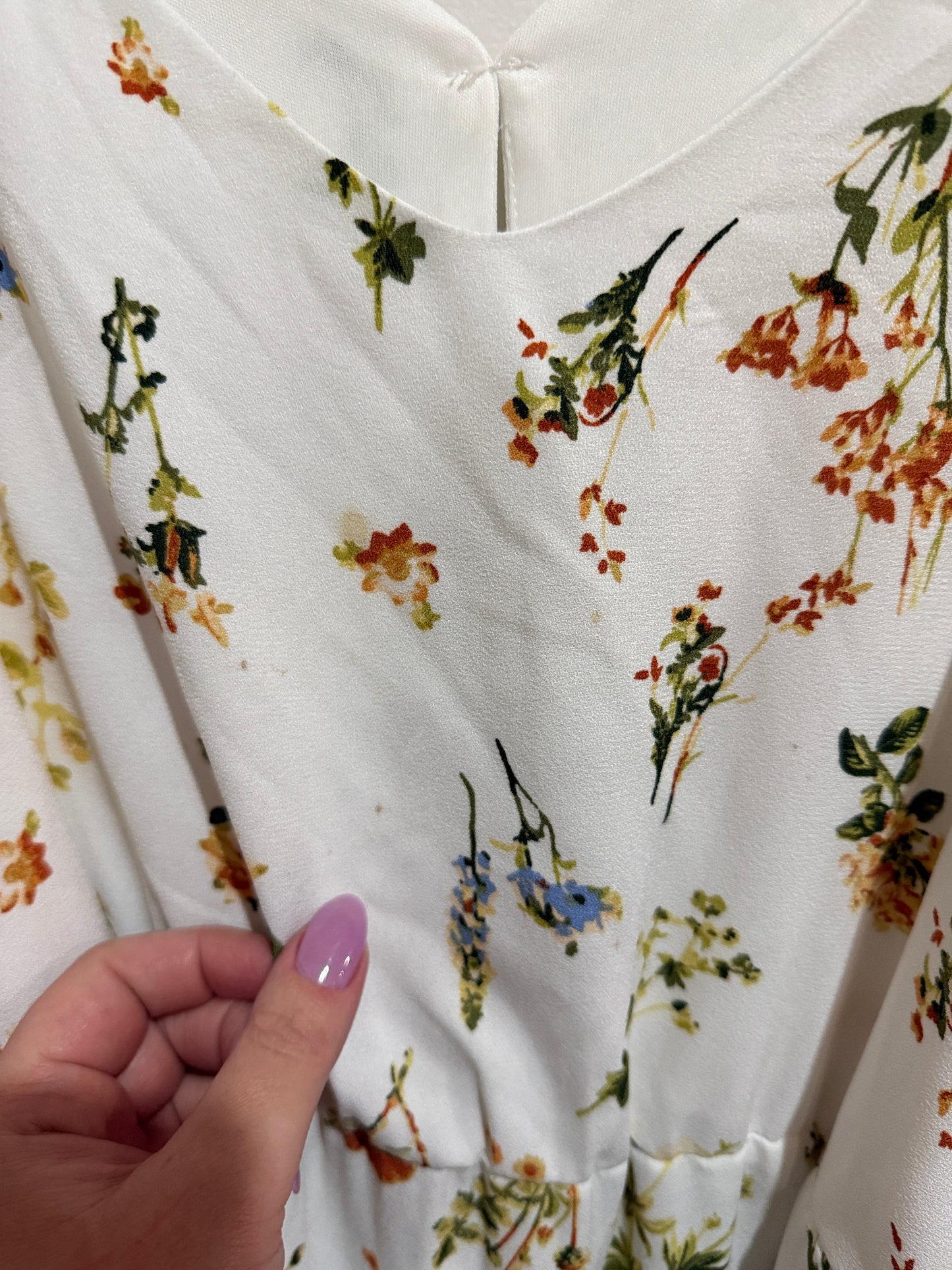 Whistle Size 16 Floral Wrap Dress