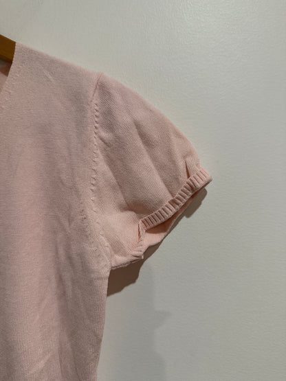 Hot Line Size M/L | U/Arm to U/Arm 40cm Knit V-Neck Top
