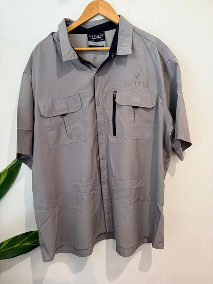 SYZMIK Short Sleeve Shirt Size 4XL
