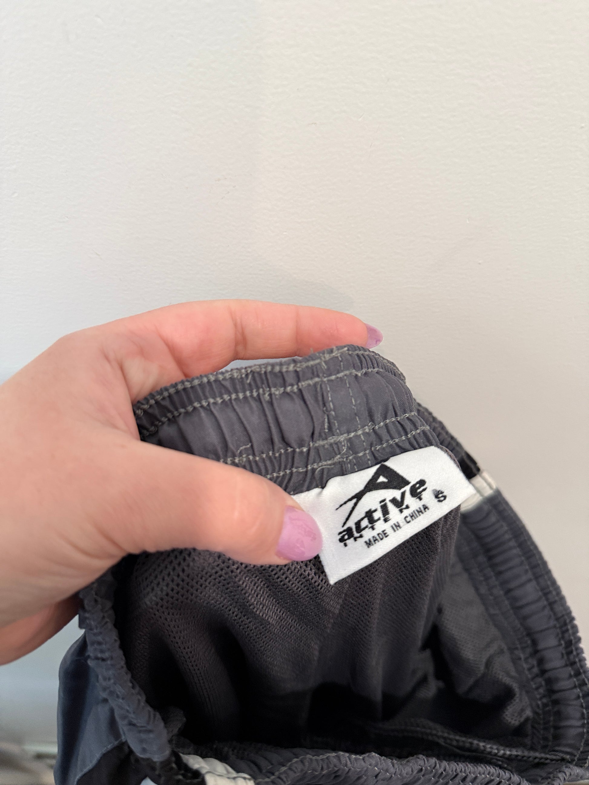 Active Intent Nylon Track Pants Size S