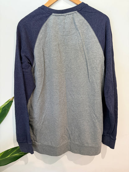 Brand Unknown Raglan-sleeve Crewneck Sweatshirt Size XL | U/Arm to U/Arm 60cm