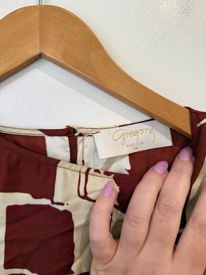 Gregory (NZ Made) Relaxed-fit Shirt Size 14