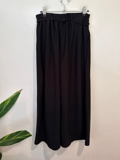 Mirrou Pleated Wide-leg Trousers Size S