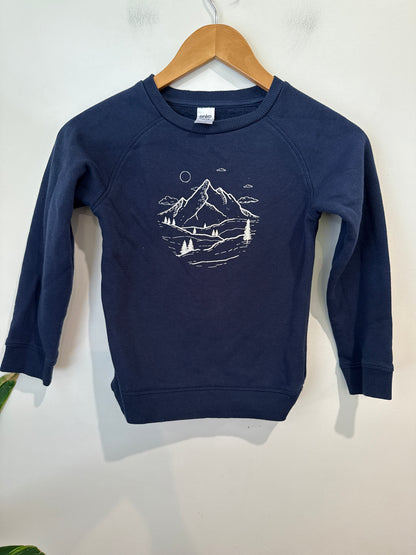 Anko Boys 1-6 | 7 Kids Mountain Print Sweatshirt