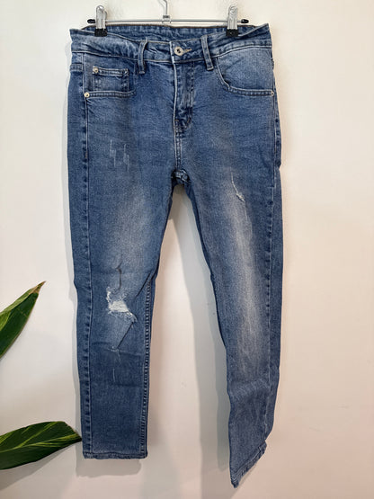 Catsa Size 30 | Waist 78cm Distressed Skinny Jeans