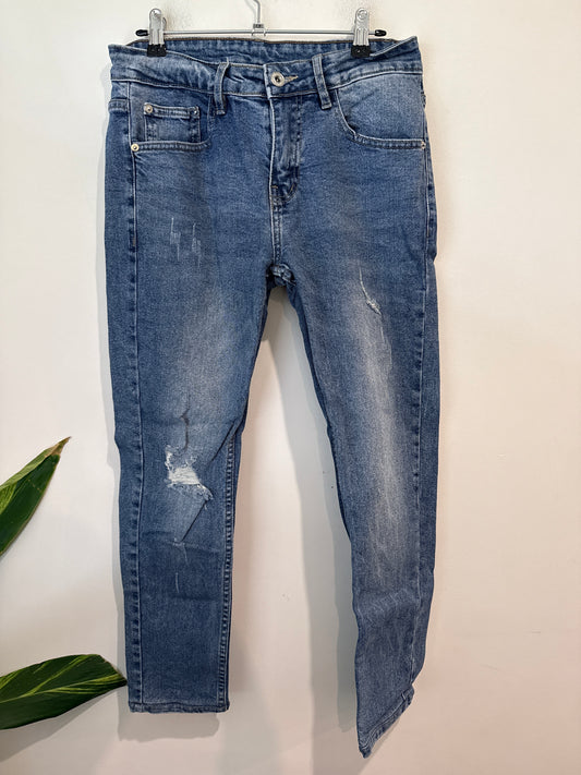 Catsa Size 30 | Waist 78cm Distressed Skinny Jeans