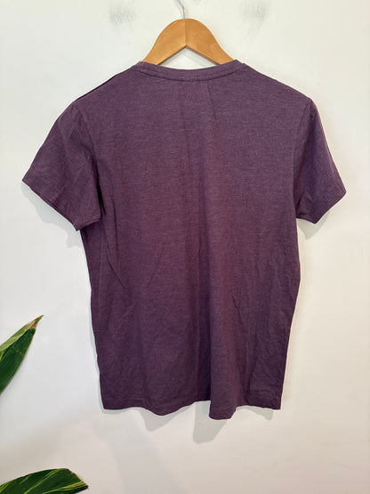 Brand Unknown Purple Vintage Graphic Tee