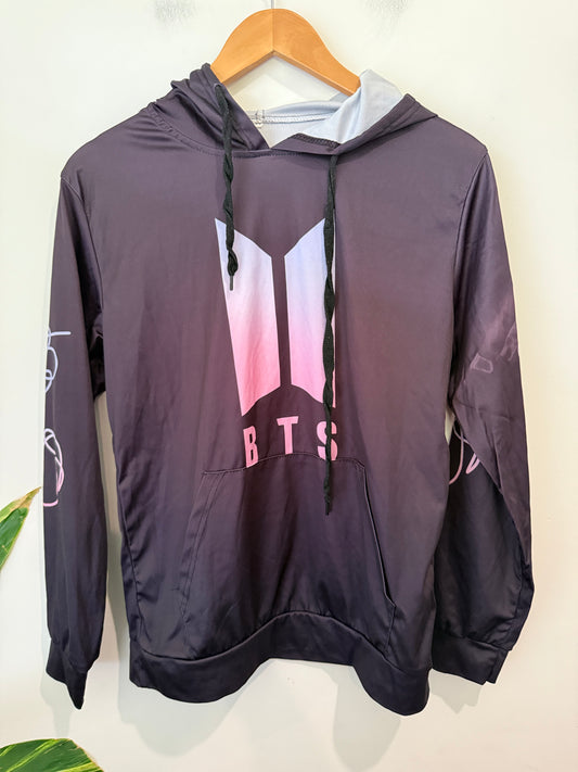 Brand Unknown BTS Hoodie Size U/Arm to U/Arm 50cm